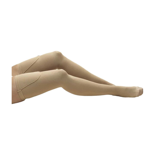 PR/1 TRUFORM ANTI-EMBOLISM STOCKINGS THIGH LENGTH 18MMHG BEIGE MEDIUM