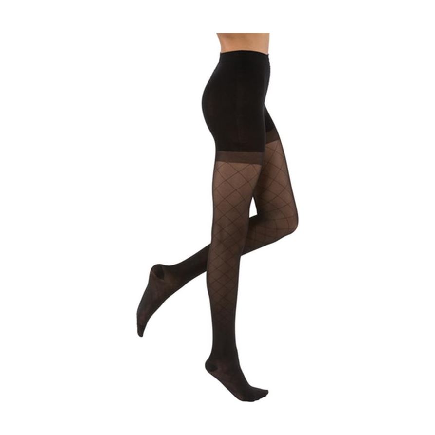 PR/1 JOBST ULTRASHEER WOMEN, PANTYHOSE, 20-30MMHG, XL, BLACK, CLOSED TOE
