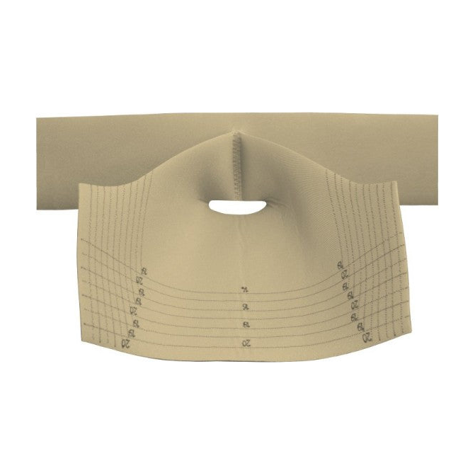 BX/1 JOBST FARROWWRAP LITE TRIM-TO-FIT FOOTPIECE 20-30 MMHG, MEDIUM, TAN