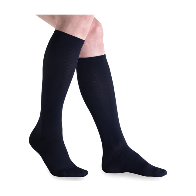 PR/1 JOBST SPORT STOCKING UNISEX,20-30MMHG,MD,BLACK,CLOSED TOE