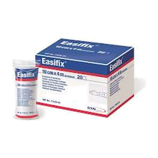 BX/10 EASIFIX COHESIVE SELF-ADHESIVE FIXATION BANDAGE 10CM X 4M (STRETCHED)