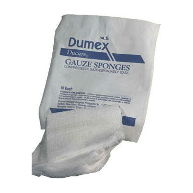 200/BG DUCARE GAUZE SPONGE, WOVEN, 12-PLY, NON-STERILE