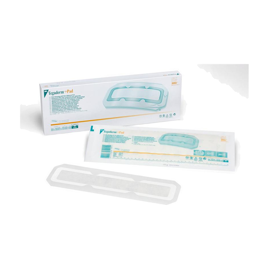 BX/25 DRESSING FILM N/ADH PAD 9 X 35CM