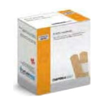 BX/100 PLASTIC BANDAGE 3" X 3/4" PERFORATED WATER RESISTANT STERILE LATEX-FREE