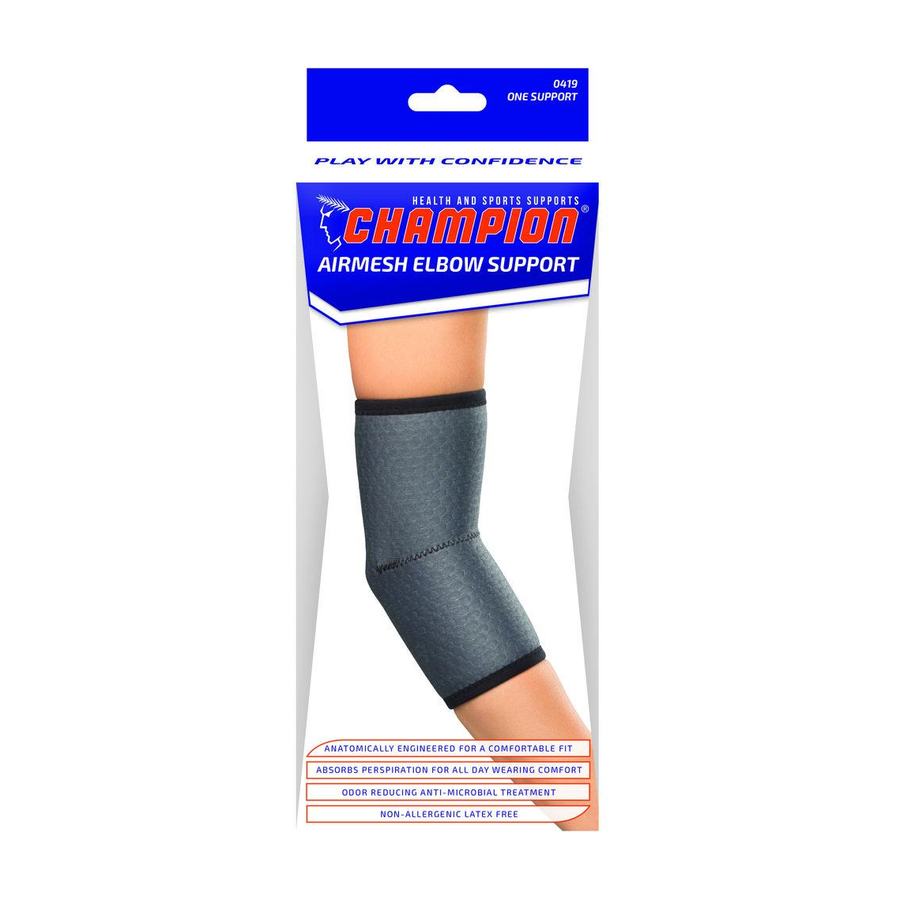 EA/1 ELBOW SLEEVE CHARCOAL SMALL