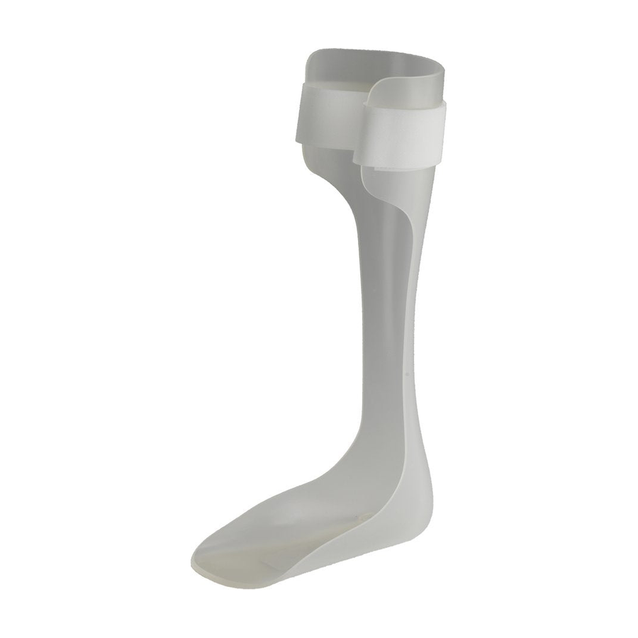 EA/1 ANKLE FOOT ORTHOSIS TRIMMED, RIGHT, SMALL