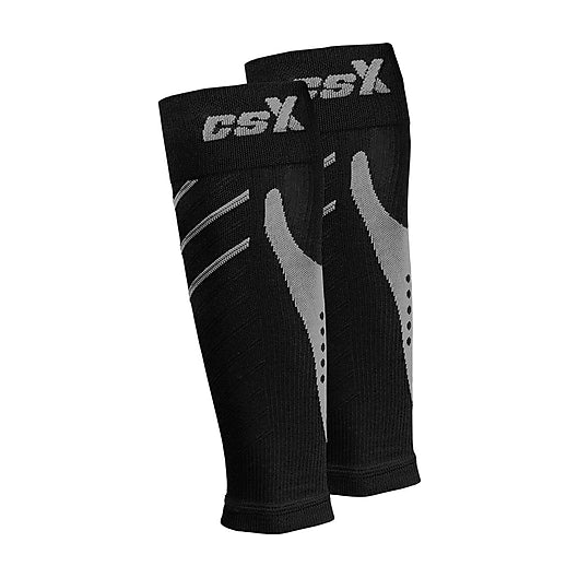 EA/1 CHAMPION CSX CALF SLEEVE MEDIUM 15-20MM SILVER/BLACK ** Discontinued **