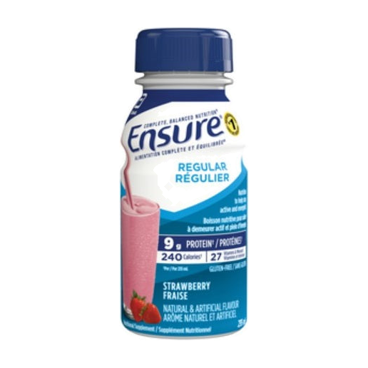 CS/24 ENSURE REGULAR, COMPLETE, STRAWBERRY 235ML