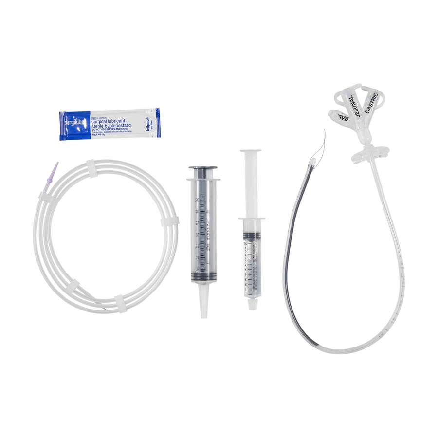 EA/1 MIC GASTRIC-JEJUNAL FEEDING TUBE KIT - ENDOSCOPIC/RADIOLOGIC PLACEMENT 16FR 45CM