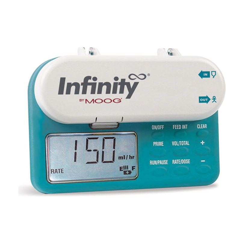 MOOG INFINITY ENTERAL FEEDING PUMP, TEAL