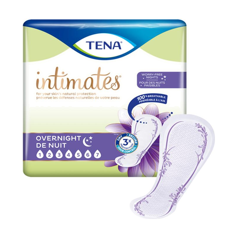 CS/3 (28/PKG) TENA OVERNIGHT PADS Heavy Item