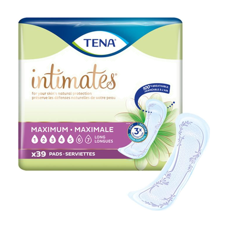 CS/3PKG (39/PKG) TENA HEAVY LONG PADS Heavy Item