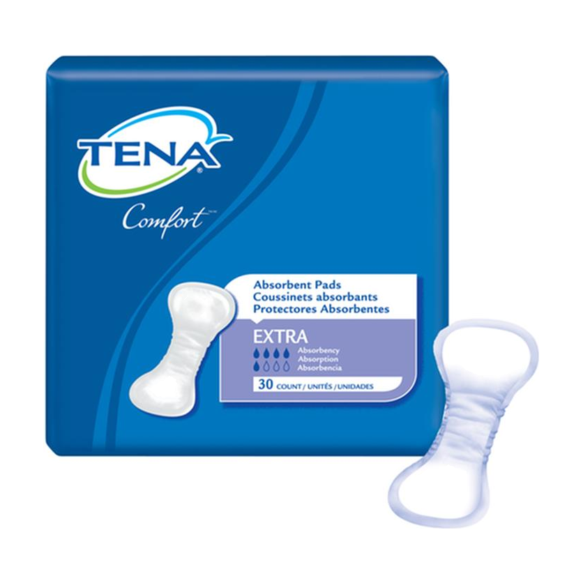 CS/3PKG (30/PKG) TENA EXTRA COMFORT PAD, PLUS Heavy Item