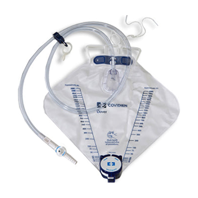EA/1 CURITY BEDSIDE URETERAL DRAINAGE BAG, 4000ML