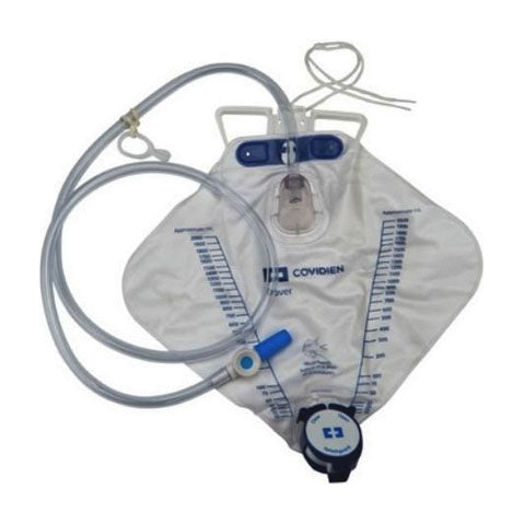 EA/1 DOVER URINE DRAINAGE BAG ANTI-REFLUX DEVICE 2000ML W/ 48" TUBING
