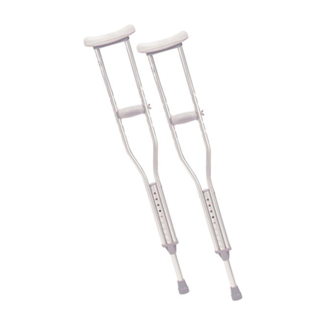 PR/1 WALKING CRUTCHES WITH UNDERARM PAD AND HANDGRIP, YOUTH * Drive Medical item surcharge included in sell