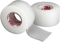 BX/100 TRANSPORE SURGICAL TAPE 1" X 1.5YD PLASTIC TRANSPARENT HYPOALLERGENIC POLYETHYLENE LATEX-FREE