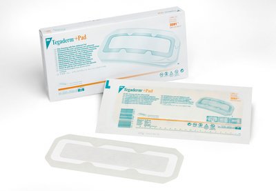 BX/25 DRESSING FILM N/ADH PAD 9 X 25CM