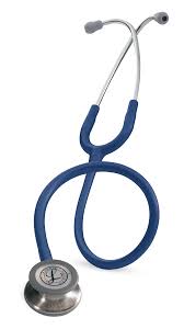 EA/1 LITTMANN CLASSIC III STETHOSCOPE 27" NAVY STANDARD FINISH ADULT/PEDIATRIC CHESTPIECE