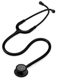 EA/1 LITTMANN CLASSIC III STETHOSCOPE 27" TUBE BLACK W/ BLACK FINISH ADULT & PEDIATRIC CHESTPIECE