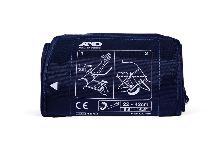 EA/1 A&D BLOOD PRESSURE WIDE RANGE CUFF