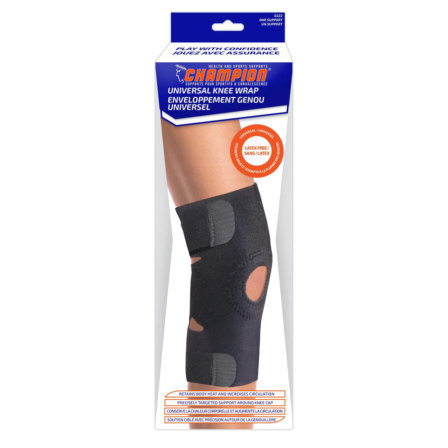 EA/1 CHAMPION UNIVERSAL KNEE WRAP ONE SIZE 13" - 17 1/2" More info...