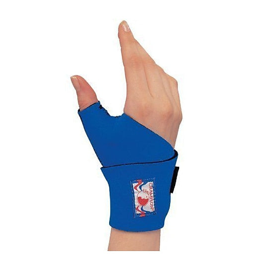 EA/1 NEOPRENE WRIST/THUMB SUPPORT BLUE, LARGE