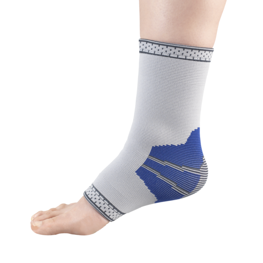 EA/1 ELASTIC ANKLE SUPPORT LIGHT GREY X-SMALL