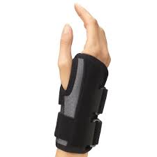 EA/1 WRIST BRACE RIGHT CHARCOAL MEDIUM (6-7.25")