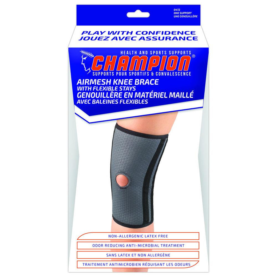 EA/1 AIRMESH KNEE SUPPORT WITH STABILIZER PAD,SMALL
