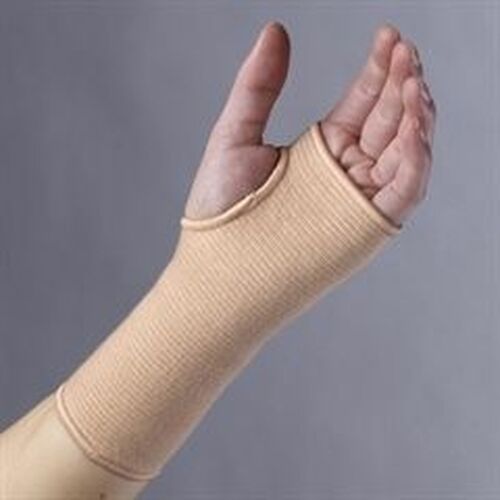 EA/1 ELASTIC SLIP-ON WRIST SUPPORT GREY MEDIUM