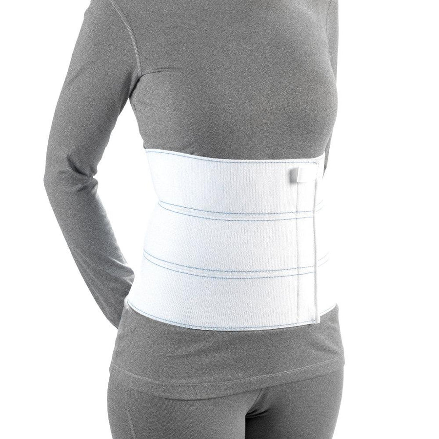 EA/1 OTC UNIVERSAL UNISEX 3-PANEL BINDER WITH MINIMUM SUPPORT WHITE MEDIUM (46-62")