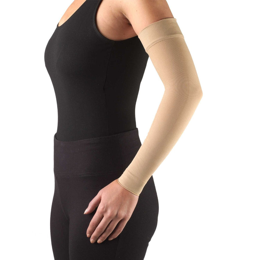 EA/1 LYMPHEDEMA ARM SLEEVE 20-30 MMHG, BLACK, LARGE
