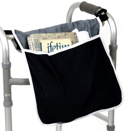 EA/1 WALKER POUCH, BLUE DEMIN FABRIC