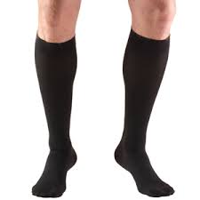 PR TRUFORM CLASSIC 20-30MMHG SHORT KNEE-HIGH CLOSED-TOE SOFT-TOP SOCK BLACK LG (15 1/2 - 18") UNISEX