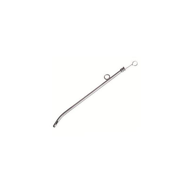 EA/1 CATHETER FEMALE 10FR ANGLED O.R. QUALITY STAINLESS STEEL MADE IN GERMANY