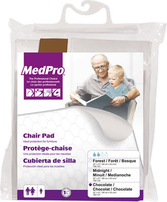 EA/1 MEDPRO CHAIR PAD, CHOCOLATE, 21" X 22". ** Discontinued **