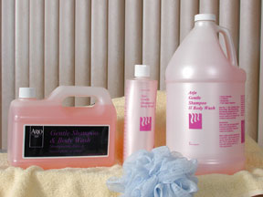 CS/4 ARJO-HUNTLEIGH GENTLE SHAMPOO AND BODYWASH 4L CHAMOMILE - MILD APPLE SCENT Heavy Item
