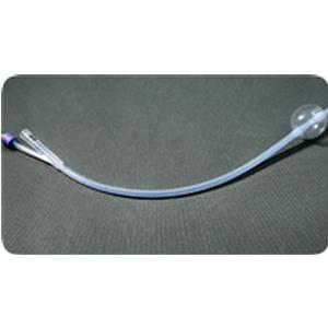 BX/10 AMSURE 2-WAY SILICONE FOLEY CATHETER,18FR,30CC BLUE