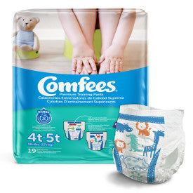 41546 - COMFEES BOY TRAINING PANTS - SIZE 4 - 6 BAGS OF 19 Heavy Item More info...