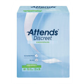 31930 - ATTENDS DISCREET UNDERPAD, 23" X 36" - 10 BAGS OF 15 Heavy Item More info...