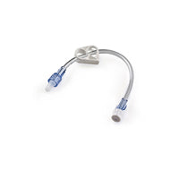BX/100 CAREFUSION EXTENSION SET SMALLBORE 7" TUBING 1 MALE & 2 FEMALE CONNECTORS W/ 2 SLIDE CLAMPS