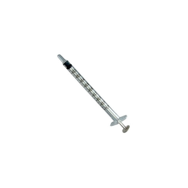 CS/100 ORAL SYRINGE 1ML, TIP CAP AMBER, NON-STERILE