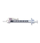BX/100 SAFETYGLIDE INSULIN SYRINGE W/ NEEDLE 0.3ML 29G X 1/2"