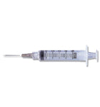 BX/100 CONVENTIONAL SYRINGE W/ NEEDLE 5ML LL 20G X 1"