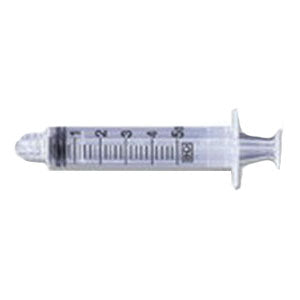 BX/125 SYRINGE GENERAL USE 5ML LUER-LOCK TIP GRADUATED STERILE LATEX-FREE DISPOSABLE