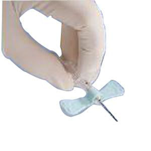 BX/50 BLOOD COLL SET VACUTAINER WINGED PUSH BUTTON 23G X 0.75" W/ 12" TUBING W/ LUER ADAPTER