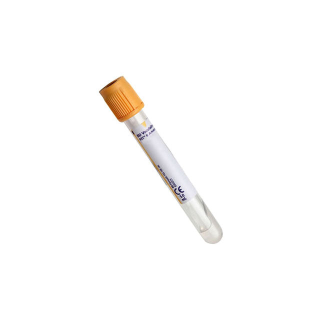 BX/100 VACUTAINER COLLECTION TUBE 13MM X 100MM 5ML HEMO GOLD