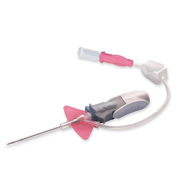 BX/20 NEXIVA CLOSED IV CATHETER 20G X 1" W/ SINGLE PORT PINK