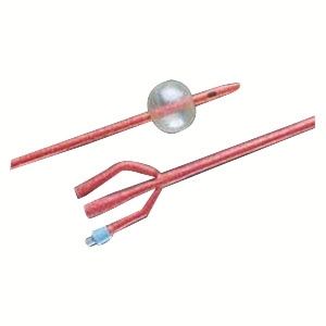 BX/12 FOLEY CATHETER LUBRI-SIL™ I.C., 2-WAY, COUDE (TIEMAN), 5 CC, 14 FR, ANTIMICROBIAL COATED SILI
